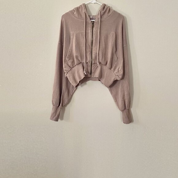Free People Movement Lowkey Zip Up NWOT - Picture 4 of 7